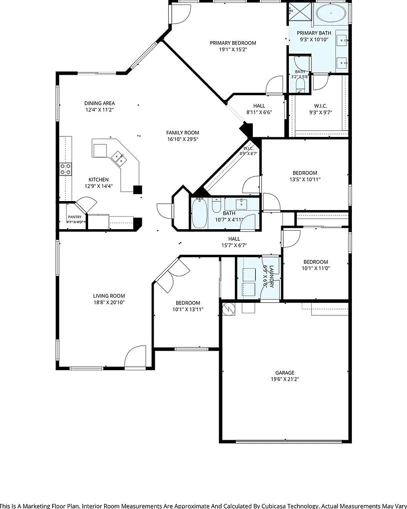 Absolutely beautiful 4 bedroom, 2 bathroom with 2 car garage in Dove Valley Ranch available for m... — Photo 4