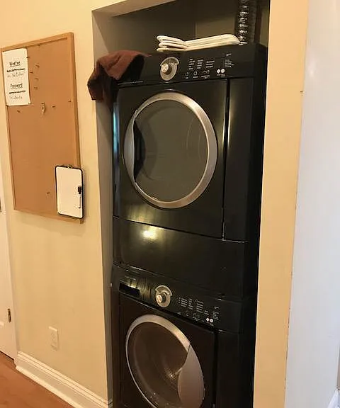 stacked washer dryer