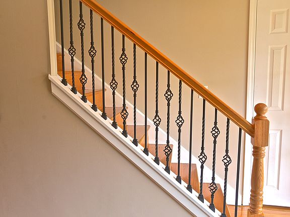 Beautiful Rod Iron Spindles