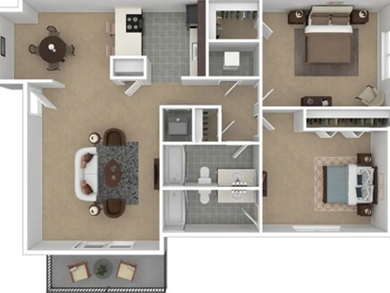 University Villa Apartments — Photo 31
