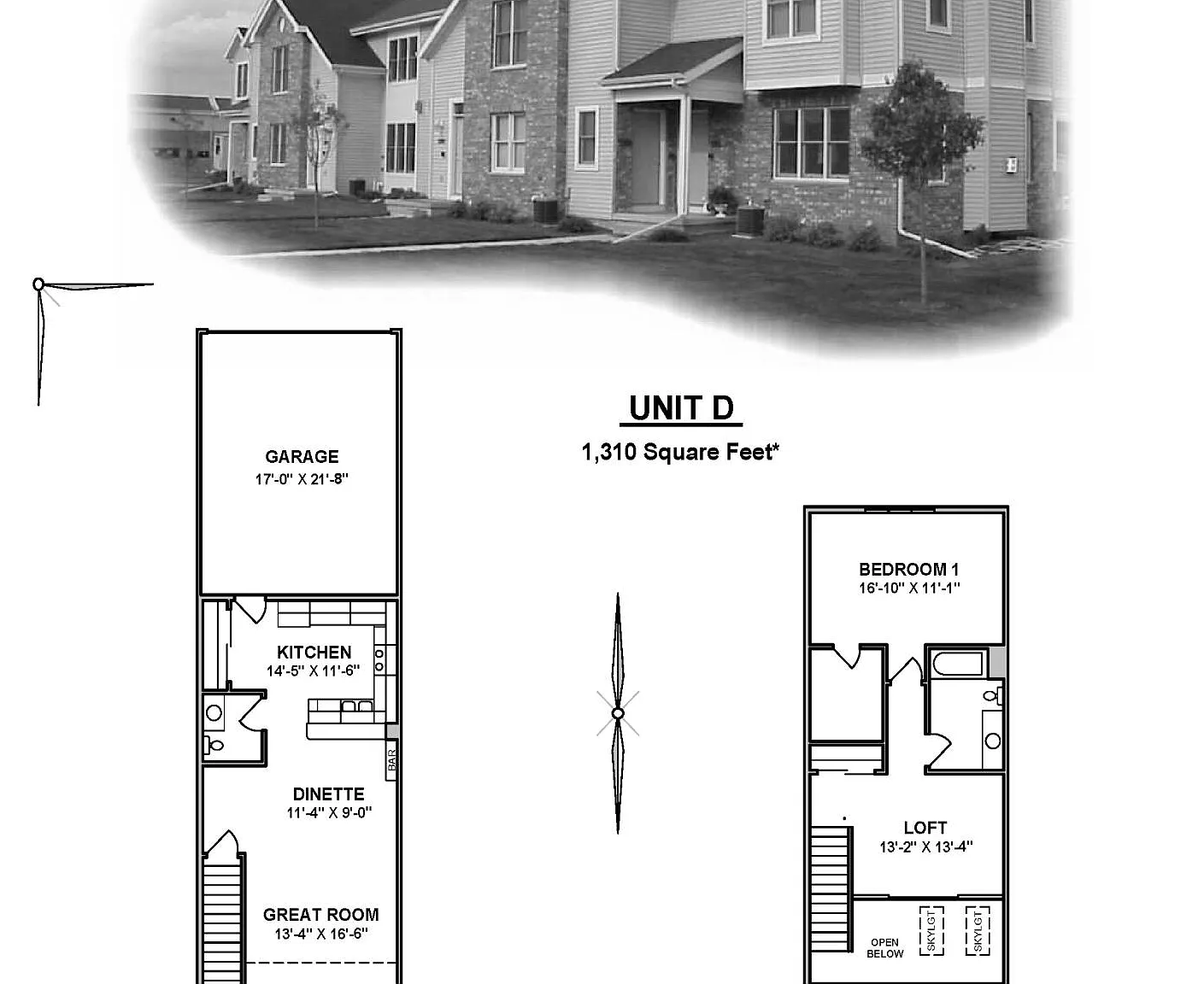 1 bed, 1.5 bath, 1310 sqft, $1,900 — Photo 1