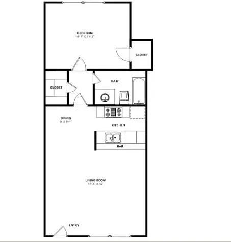 Floor plan yia7-110