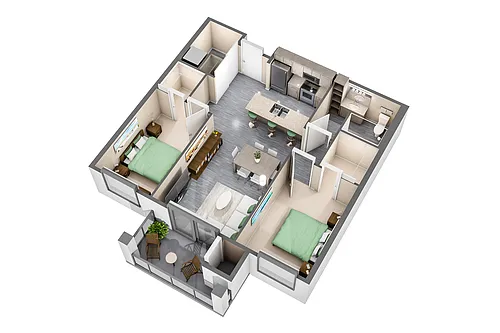 Floor plan Palermo
