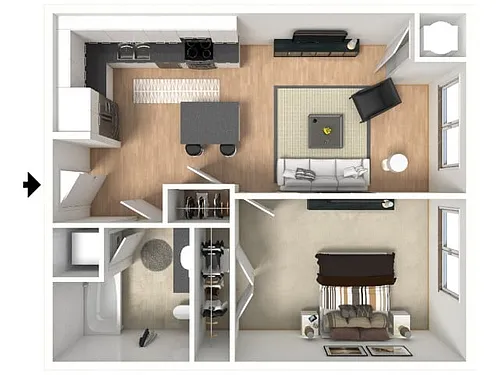 Floor plan Diamond Grand