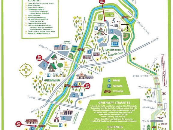 Walking Distance to Greenway