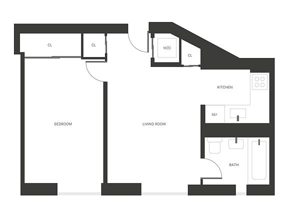 2nd image of 310 W 80th St APT 2D