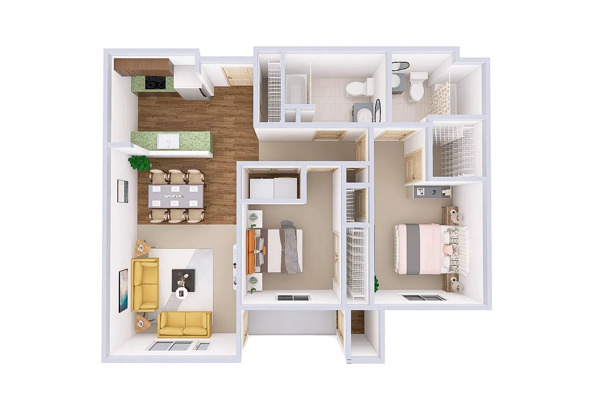 Floor plan Bannister