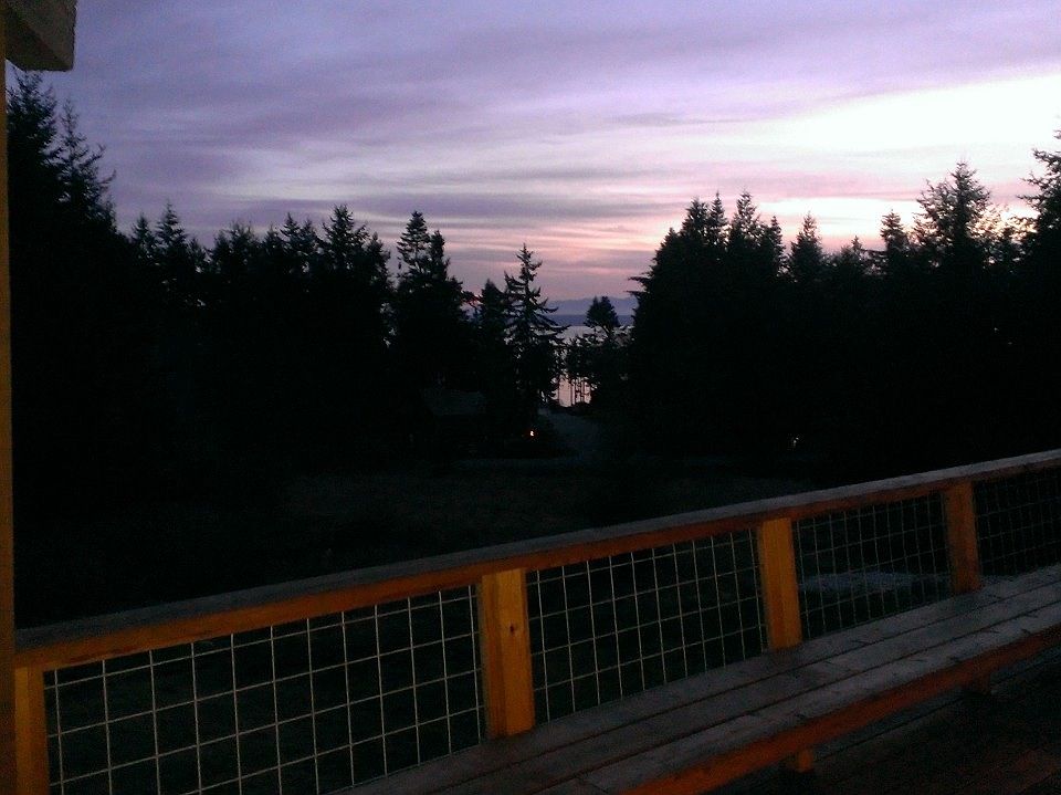view from deck