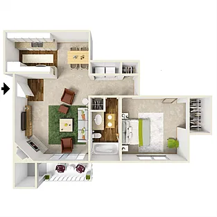 Floor plan The Hatteras