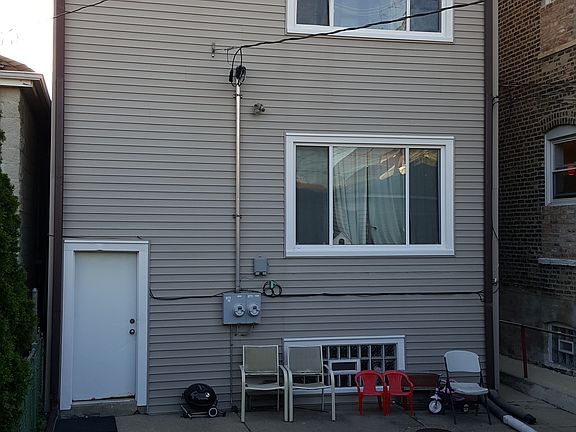 Rear of house