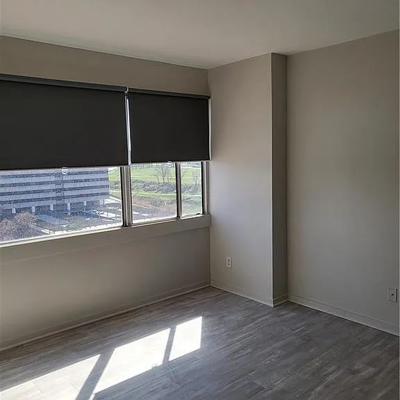 Bedroom with new black out shades
