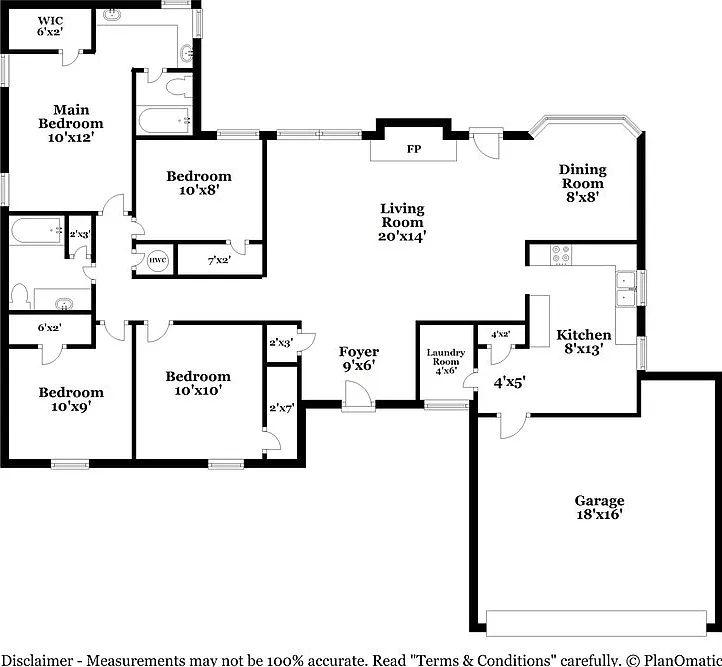 4 bed, 2.0 bath, 1900 sqft, $1,910 — Photo 2