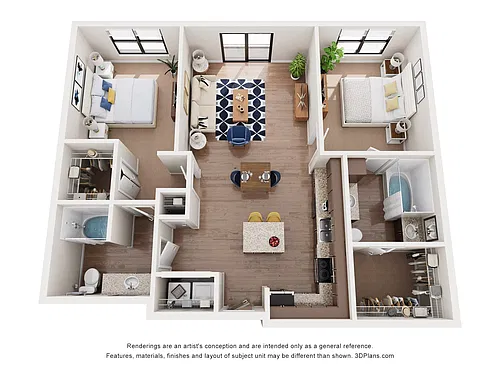 Floor plan B3