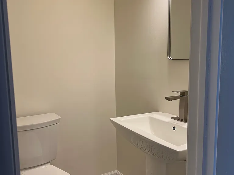 New First floor half bath