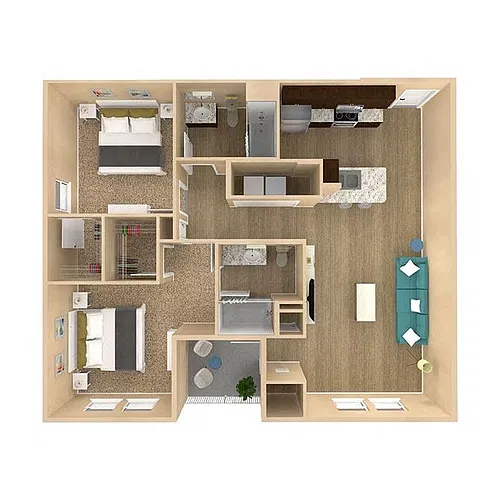 Floor plan Mirage