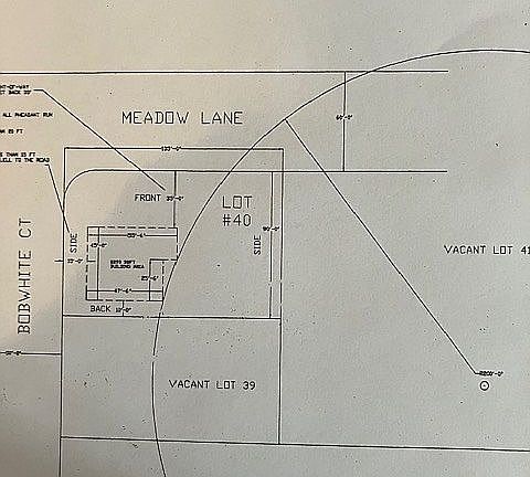 sub Lot 39 is non buildable