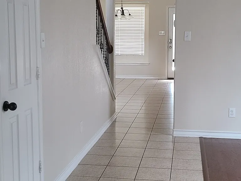 View from front to back of house.