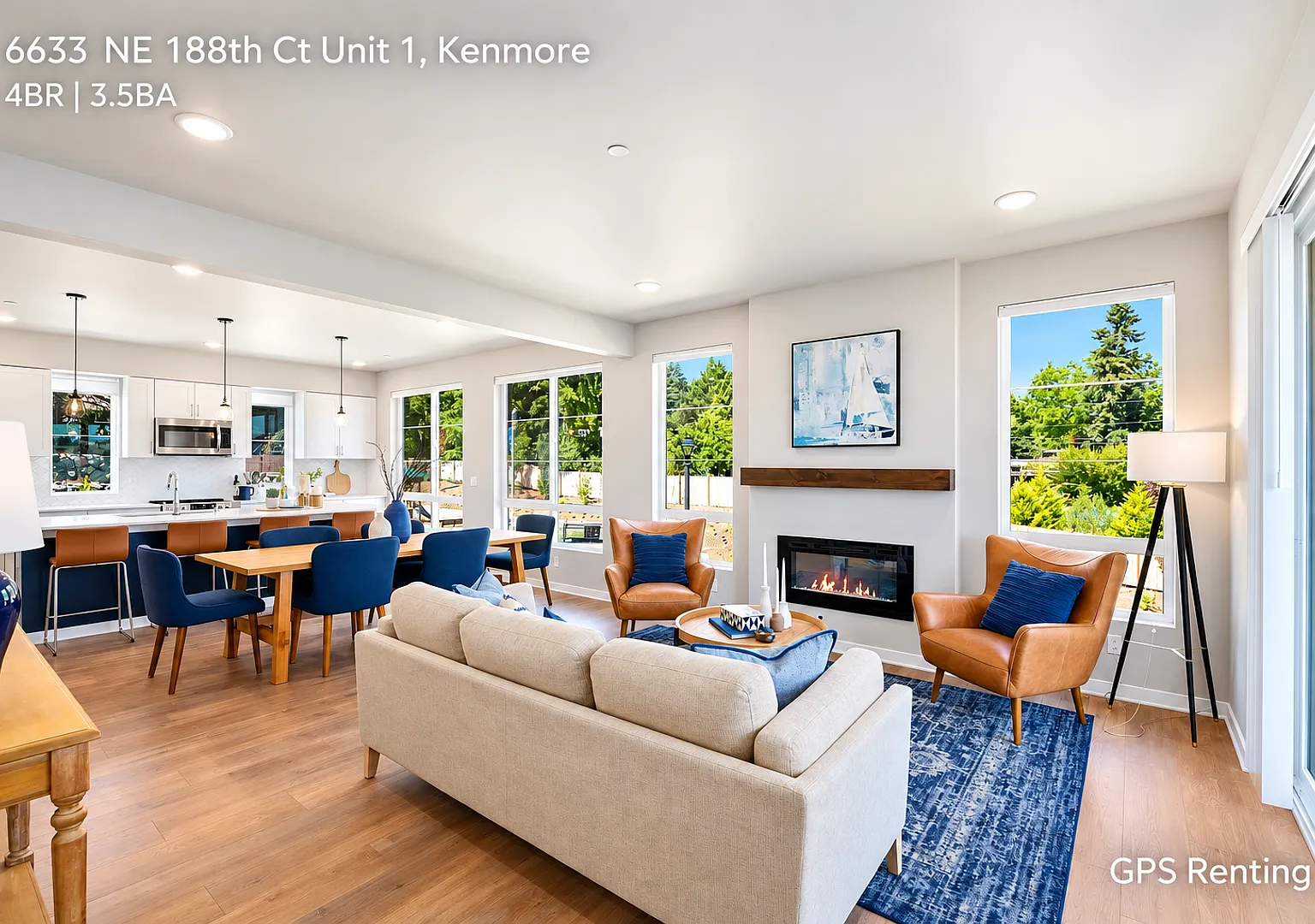 Spacious 4-Bedroom, 3.5-Bathroom Townhome in Kenmore — Photo 3