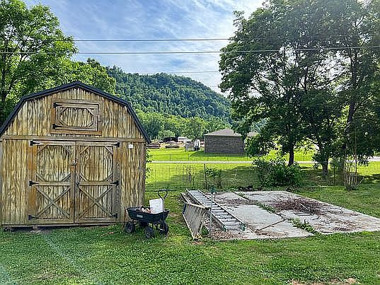 Storage building including. 