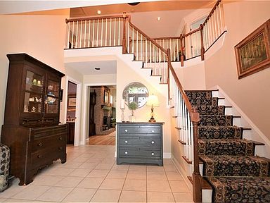 Grand two-story Entry
