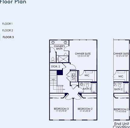Isleton Floor Plan, Quick Move-In Home, Floor 3