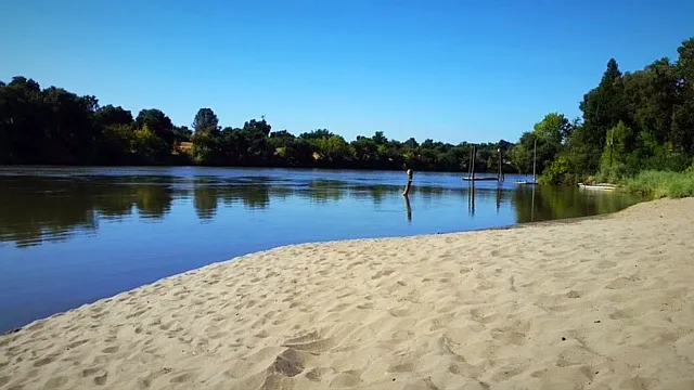 "Sand Cove Beach" is a fun place to visit, only a short walk from the house!