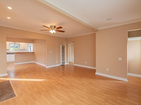 You can see from this angle the dining room that leads to the kitchen area.