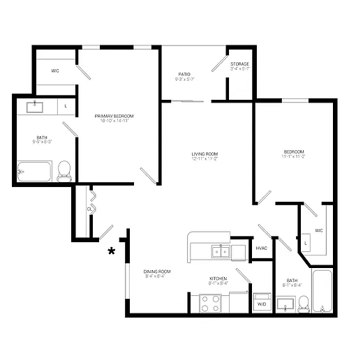 Floor plan B2