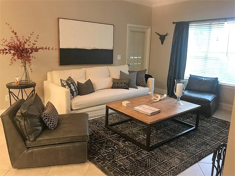 Living Room - Unfurnished Rental