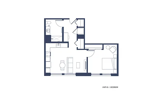 Floor plan A1