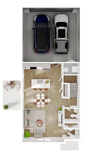 Floor plan Summit 4 x 2.5