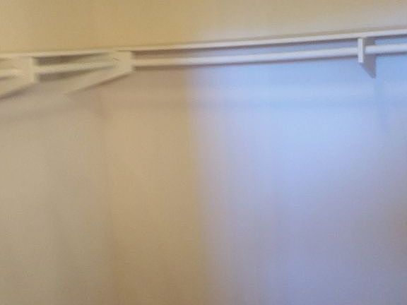 walk-in closet in mstr bdrm