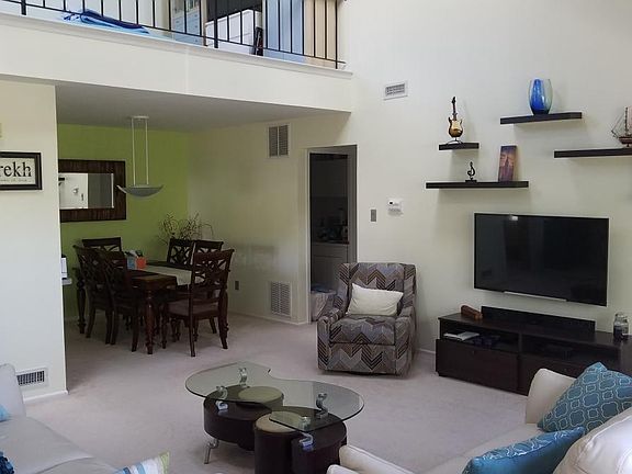 living room showing dinning