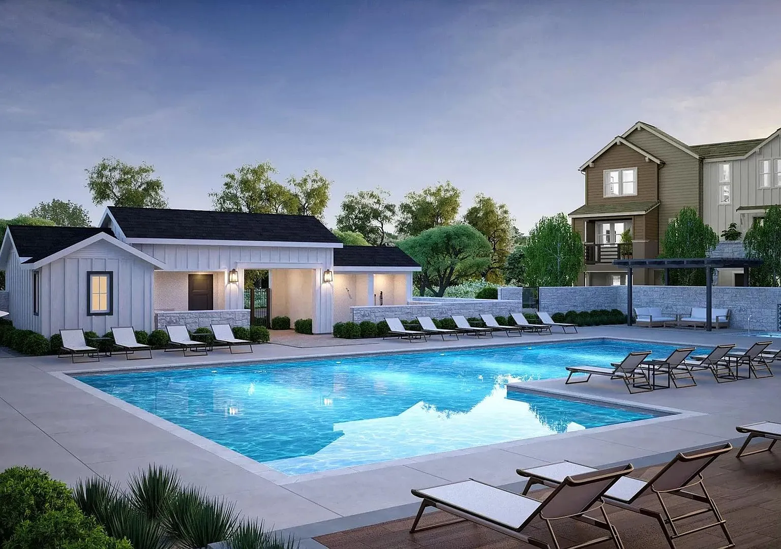 3 Bed/4.5 Bath with office (or 4th bedroom) in the Round Barn Community/ Fountaingrove — Photo 3