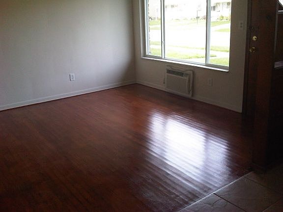 Beautifully refinished hardwood floors