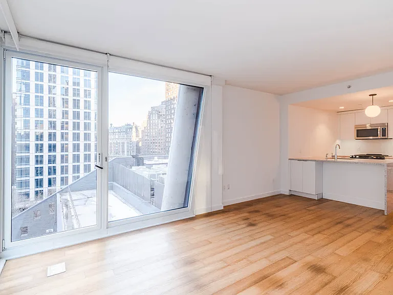Living Room with Floor-to-Ceiling Windows