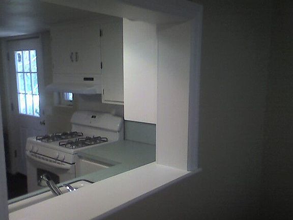 Pass thru from dining room