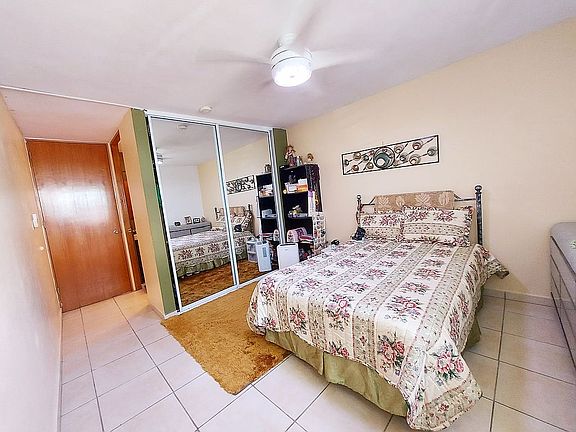 Master bed with private bath