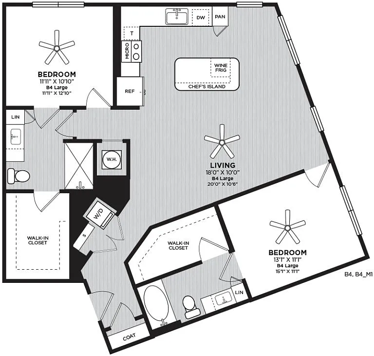 Floor plan B4L