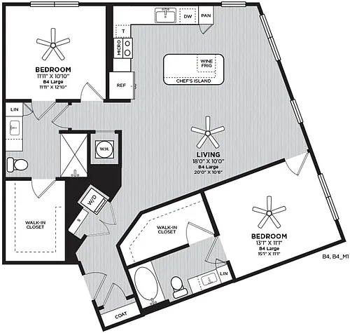 Floor plan B4L