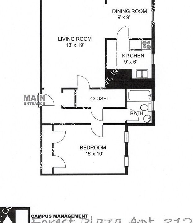 2nd image of 715 S Forest Ave #312