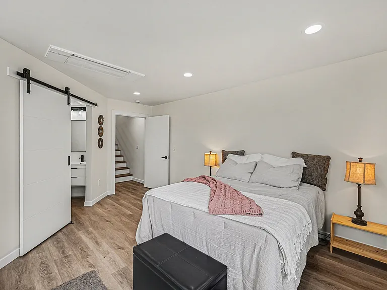 Upstairs master suite.