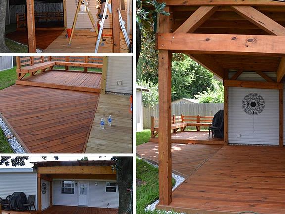 custom back deck