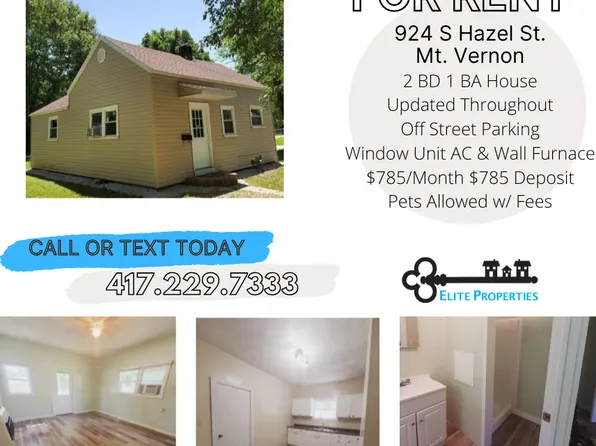 924 S Hazel St, Mount Vernon, MO 65712