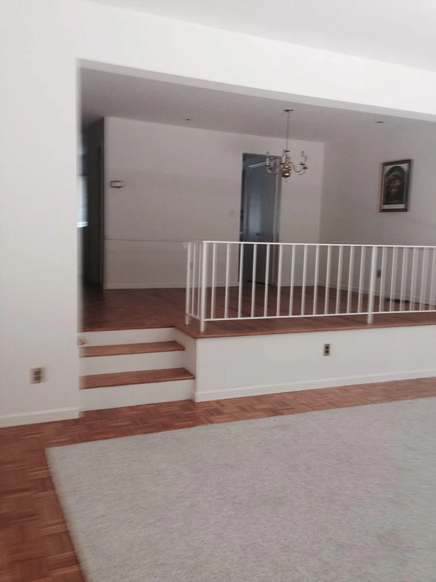 Sunken living room and dining room - 160 Mead Ave #A