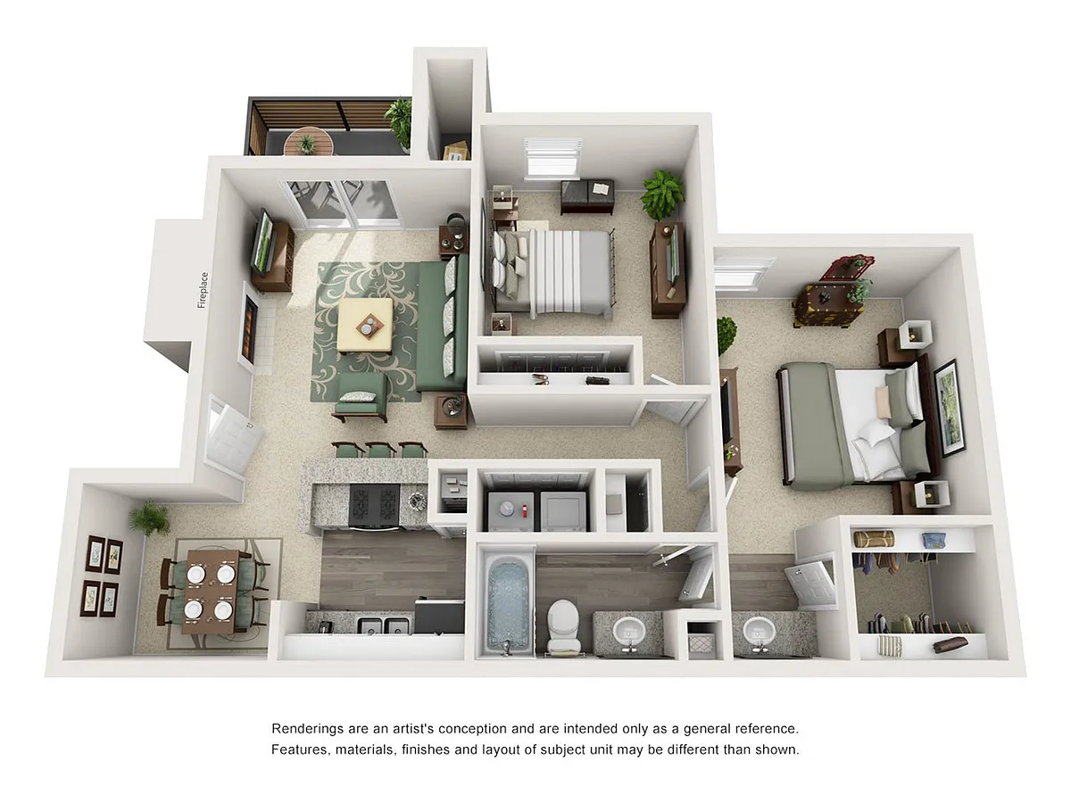 Floor plan B2