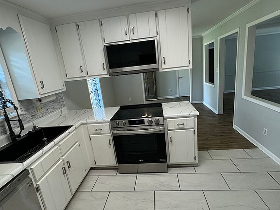 Kitchen with new appliances
