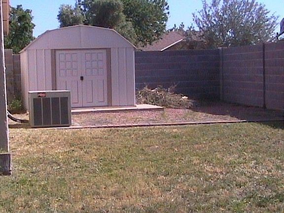Huge sideyard w/ shed. Other side yard almost as big.