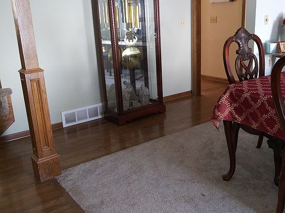 formal dining room and foyer