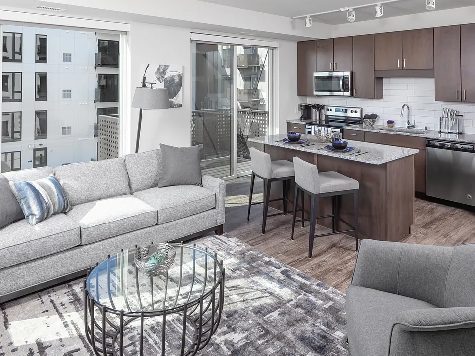 Kitchen & Living Area